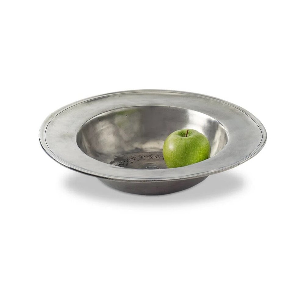 MATCH Handmade Pewter Serving Bowl Medium 11.5"